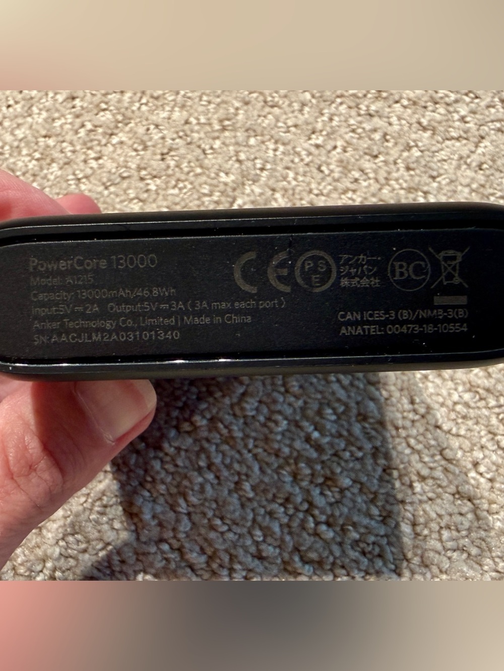 Travel Combo. Trtl Pillow and Back up Battery - Picture 3 of 7